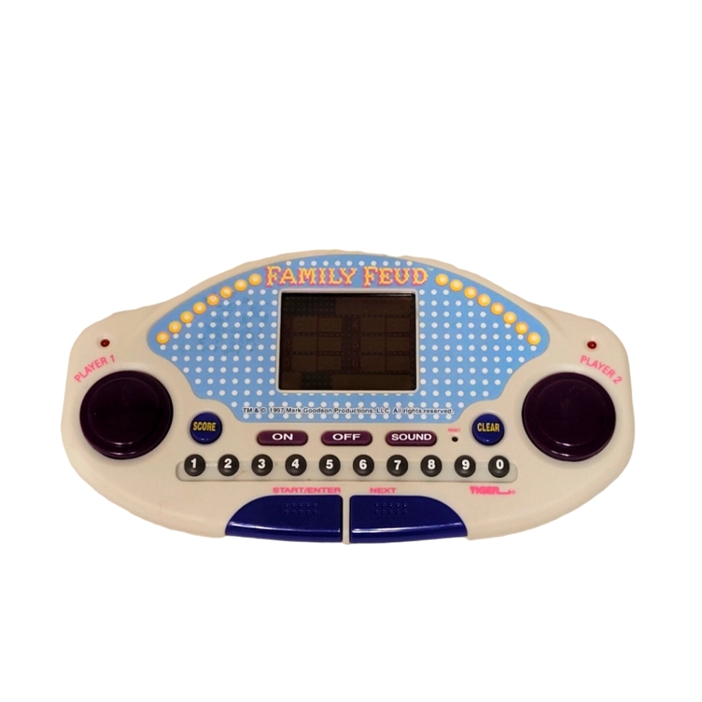 1997 Vintage Electronic Family Fued Handheld Game
